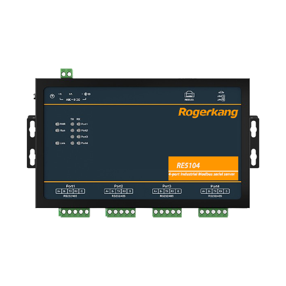 RE5104工业级4路RS232/485串口联网服务器
